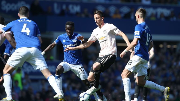 Nemanja Matic admitted he was not at his best during Manchester United's heavy defeat to Everton