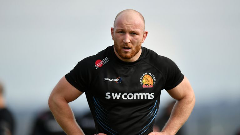 Matt Kvesic of Exeter Chiefs 