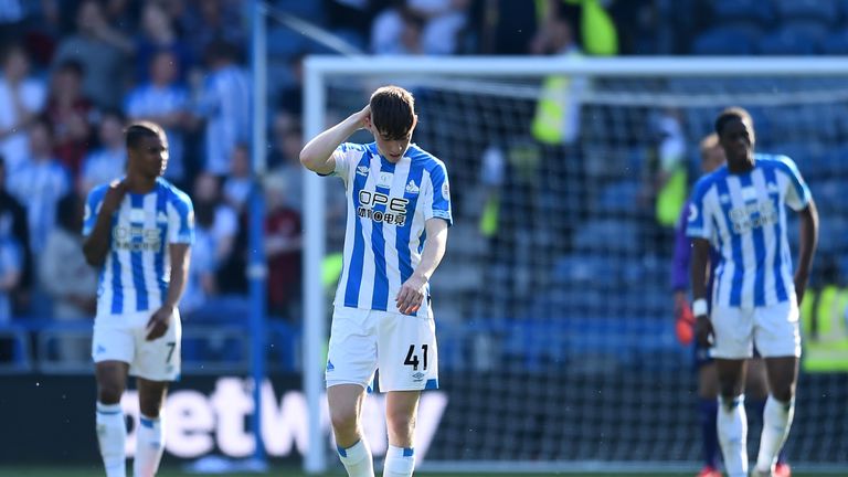 Matty Daly made his Huddersfield debut and impressed in midfield 