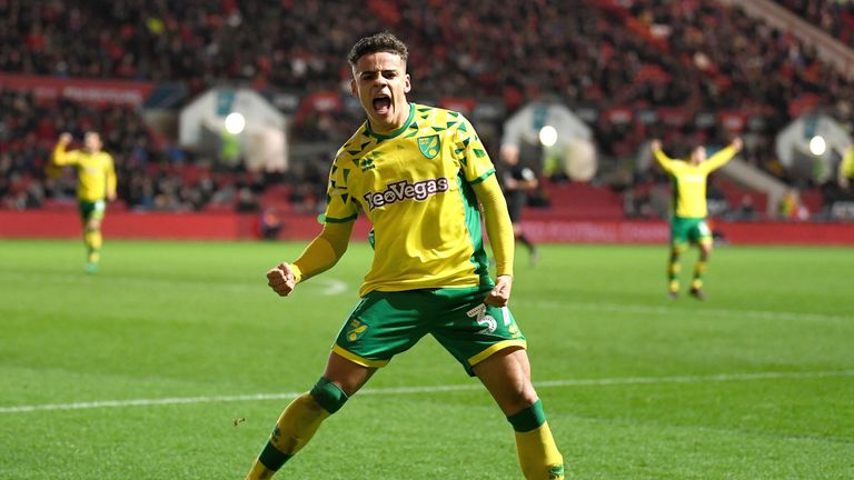 Norwich's Max Aarons won the Young Player of the Season award and was also named in the overall EFL Team of the Season