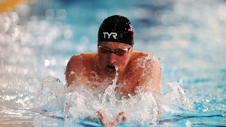 Max Litchfield blew his opponents away in the 400m Individidual Medley