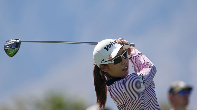Mi Hyang Lee during the final round of the ANA Inspiration