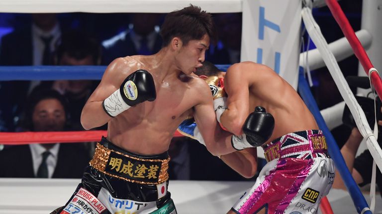 WBA bantamweight champion Inoue stopped Jamie McDonnell inside one round - next, he aims to unify with the IBF belt