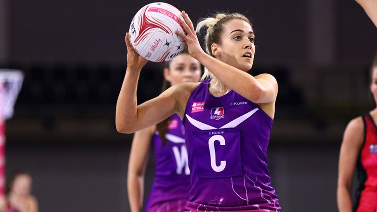 Nat Panagarry was named player of the match after her performance in Loughborough Lightning's victory against  Strathclyde Sirens Photo credit: Ben Lumley