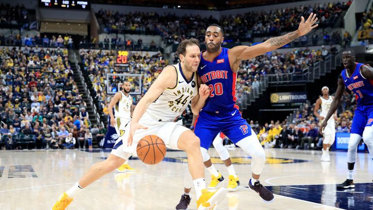 NBA Indiana Pacers v Detroit Pistons