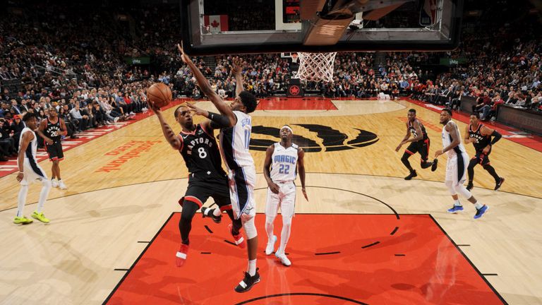 NBA Orlando Magic v Toronto Raptors