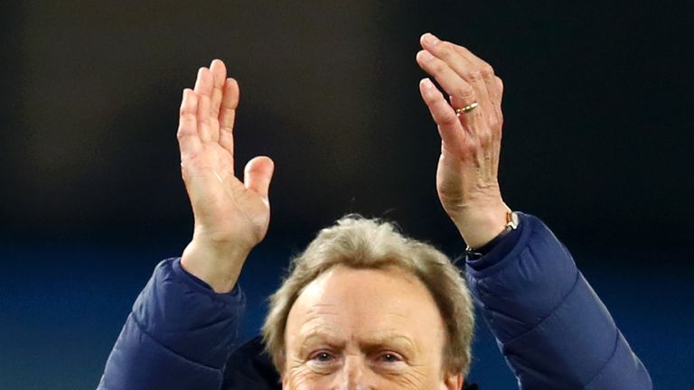 Neil Warnock says Cardiff are faced with a "mammoth task" as they attempt to avoid Premier League relegation