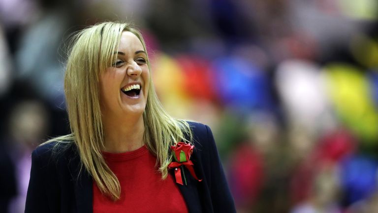 Tracey Neville head coach of England