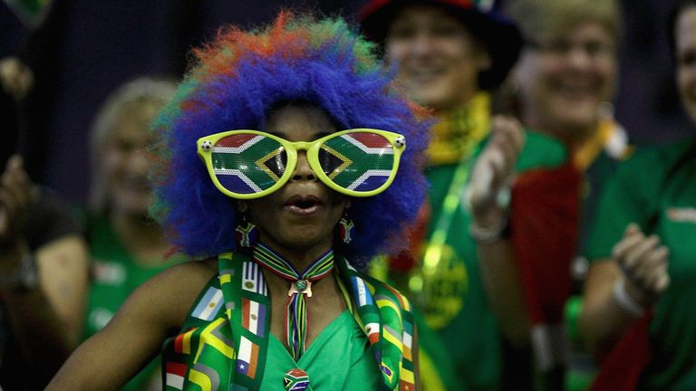 Netball World Cup fan