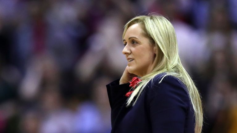 England Vitality Roses head coach Tracey Neville