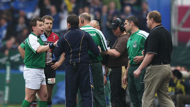 Nigel Owens was the referee and has admitted regrets over not being more rigorous