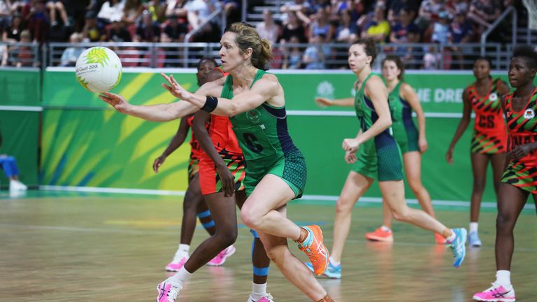 Northern Ireland in action at the Commonwealth Games in 2018