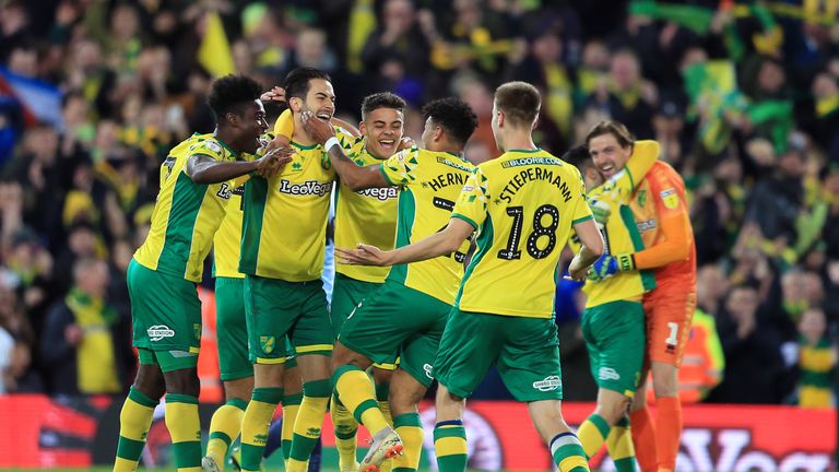 Norwich will be back in the Premier League next season