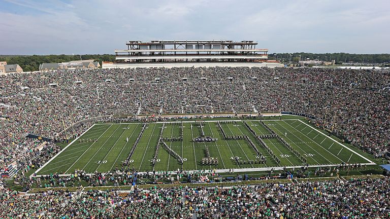 The University of Notre Dame will host the first game
