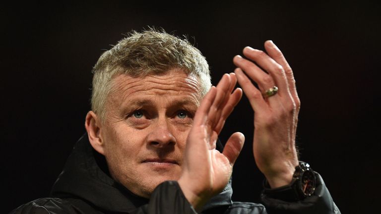 Ole Gunnar Solskjaer wants five wins from the last six league games