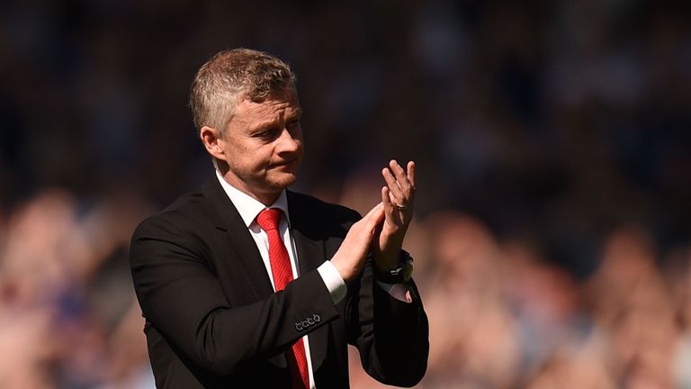 Ole Gunnar Solskjaer pictured after Manchester United lost 4-0 away to Everton in Premier League