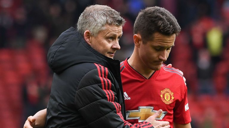 Ander Herrera Ole Gunnar Solskjaer Manchester United