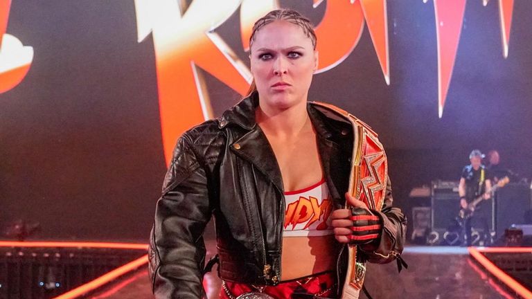Ronda Rousey's presence in WWE was a key factor in the company running a women's match as the WrestleMania main event for the first time