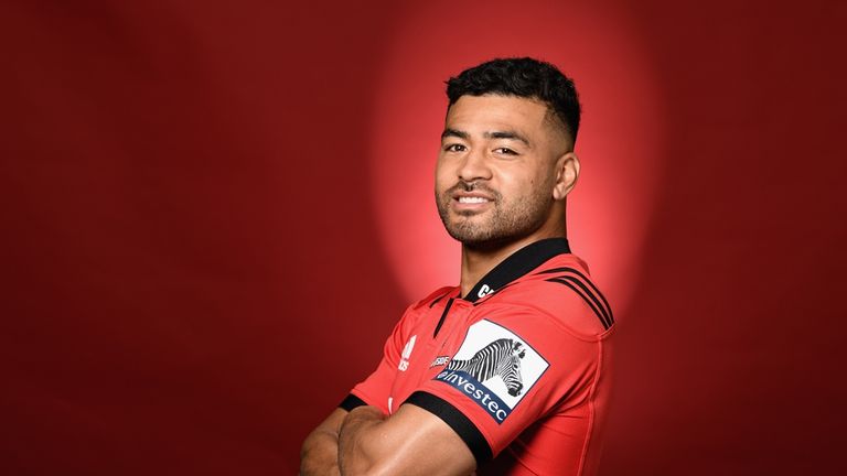 Crusaders and New Zealand fly-half Richie Mo'unga