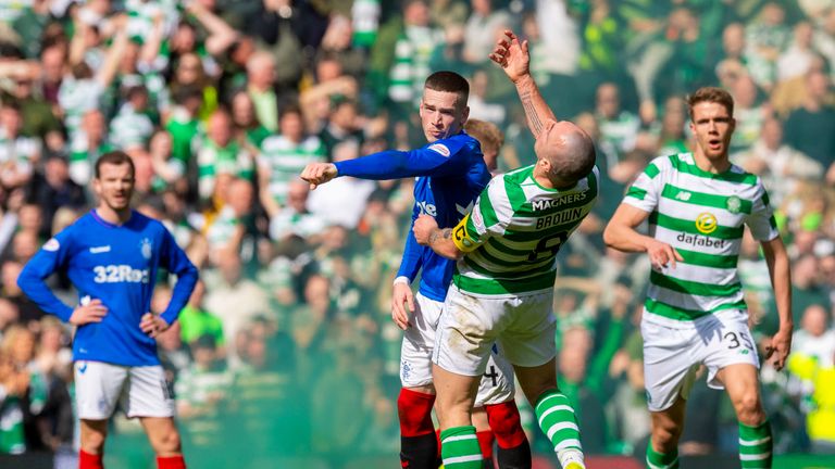 Steven Gerrard says the pictures of Ryan Kent's clash with Scott Brown make the incident look worse