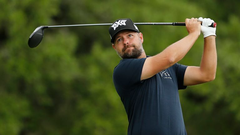 Ryan Moore during the final round of the Valero Texas Open