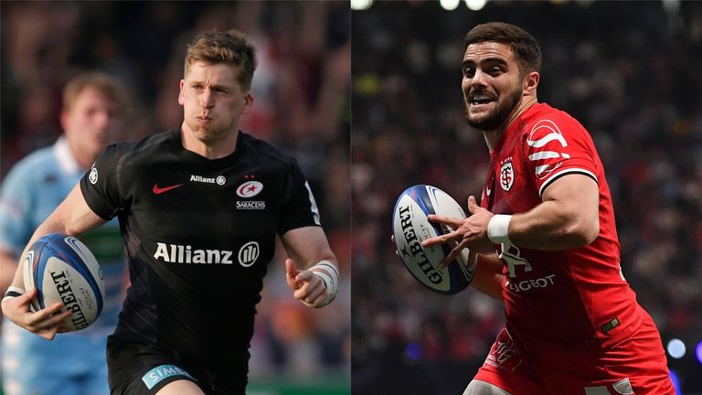 David Strettle and Lucas Tauzin are in Champions Cup semi-final action this weekend