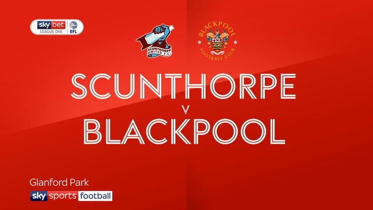 Scunthorpe v Blackpool