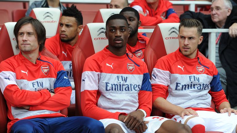  at Emirates Stadium on October 18, 2014 in London, England.