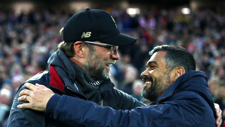 Jurgen Klopp's Liverpool have been the best team on the planet at times, says Sergio Conceicao
