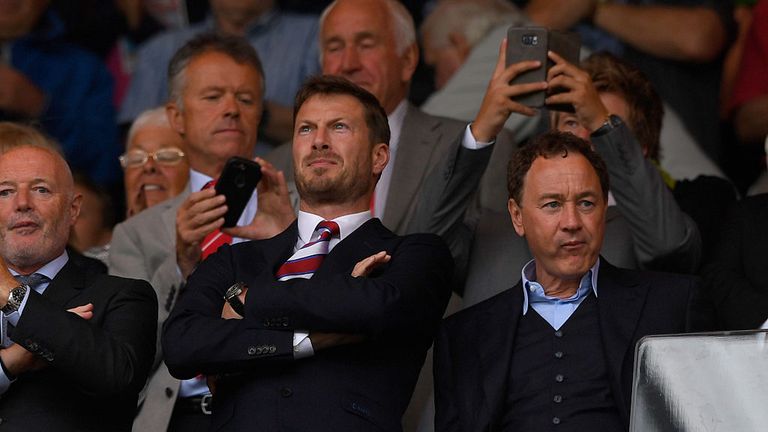 Steve Gibson during the Premier League match between Sunderland and Middlesbrough at Stadium of Light on August 20, 2016 in Sunderland, England.