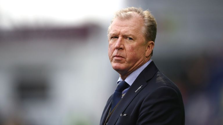 Steve McClaren prior to the FA Cup Fourth Round match between Portsmouth and Queens Park Rangers at Fratton Park on January 26, 2019