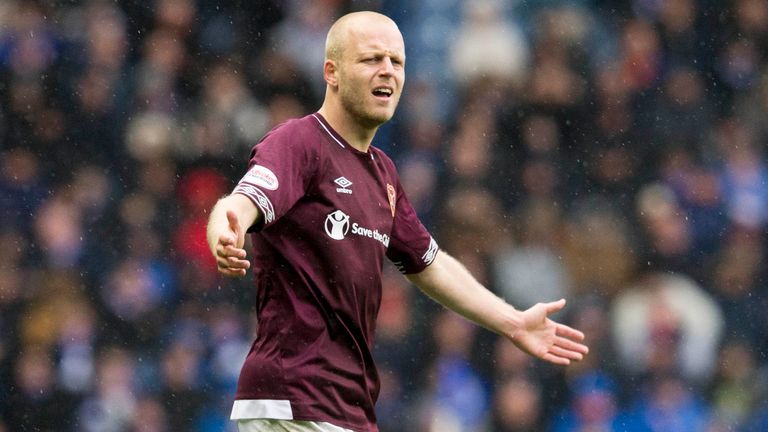 Hearts Steven Naismith                                                                                                                                                                                                                                         