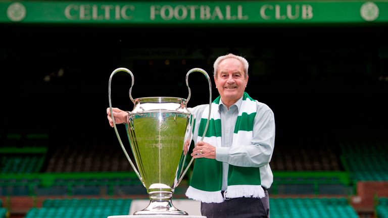 Stevie Chalmers was part of Celtic's European Cup-winning side of 1967