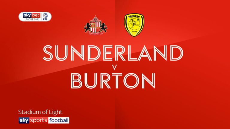 Sunderland v Burton Albion 
