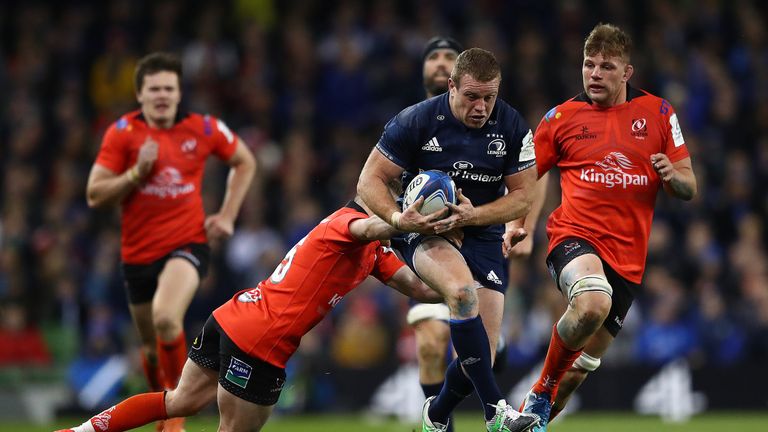 Tadhg Furlong will make his 100th appearance for Leinster