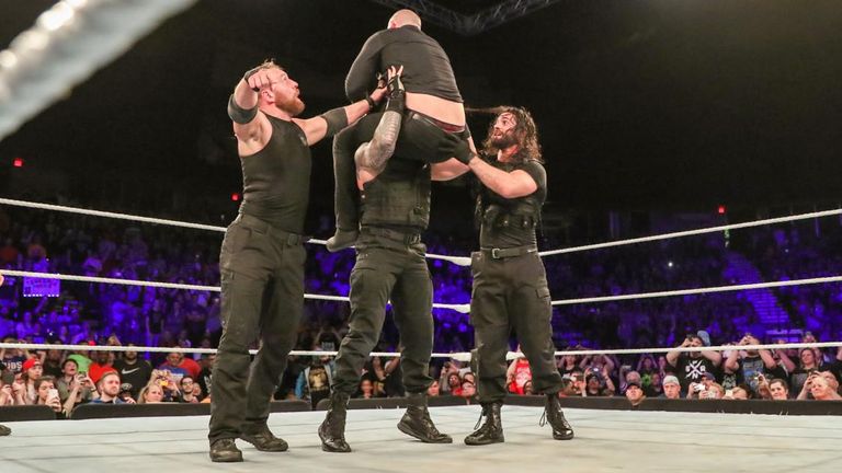 The Shield had their final match as a three-man group at a live event in Illinois over the weekend