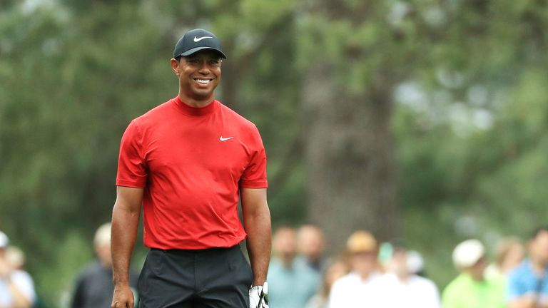 Tiger Woods, Masters final round, Augusta