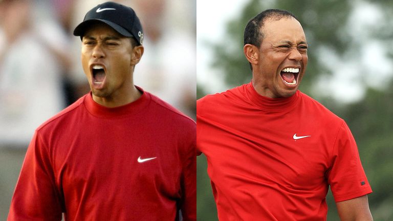 Tiger Woods Masters composite