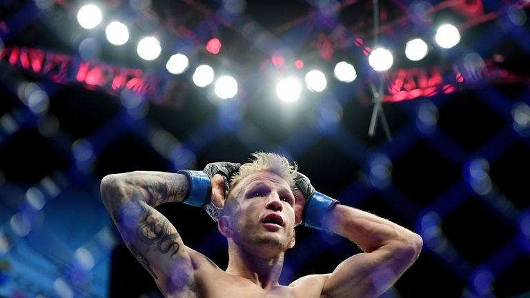 T.J. Dillashaw will not be eligible to return to the octagon until January 2021