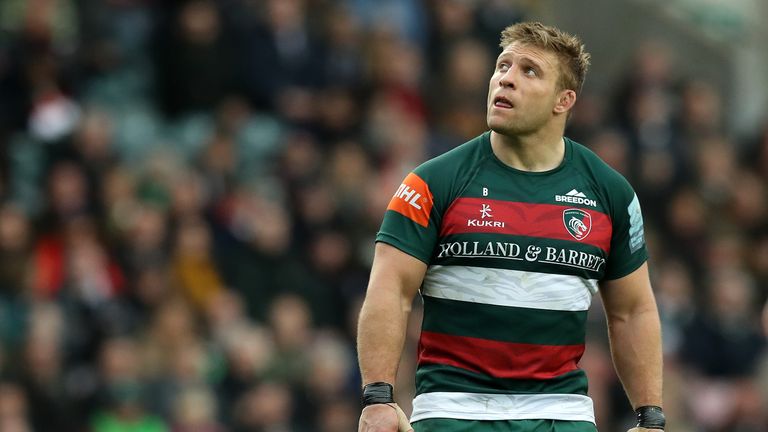 Tom Youngs was sent off in Leicester's defeat to Exeter Chiefs on Saturday