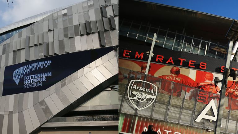 Tottenham's new stadium opens 13 years after Arsenal played their first game at the Emirates Stadium