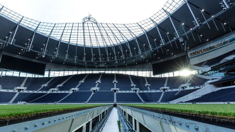 Tottenham Hotspur's new stadium will have a retractable pitch