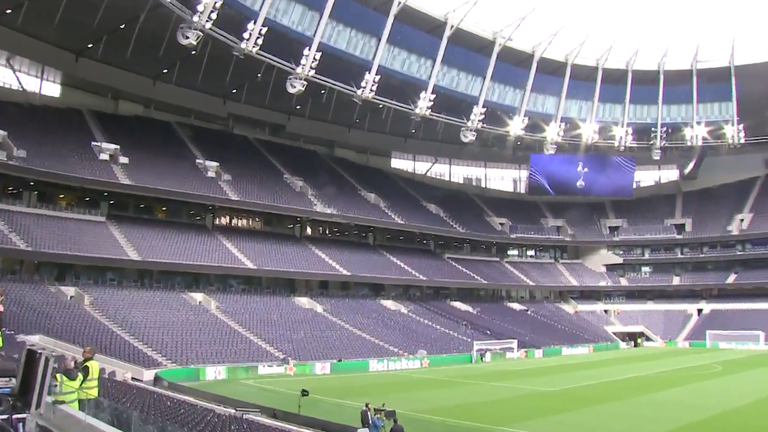 Watch the opening ceremony of Tottenham's new stadium on Sky Sports on Wednesday