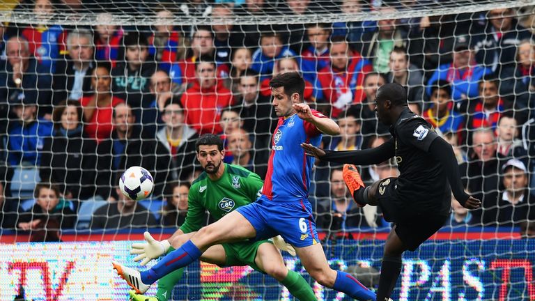 Yaya Toure put in a man-of-the-match display as Manchester City took advantage of Liverpool's defeat 