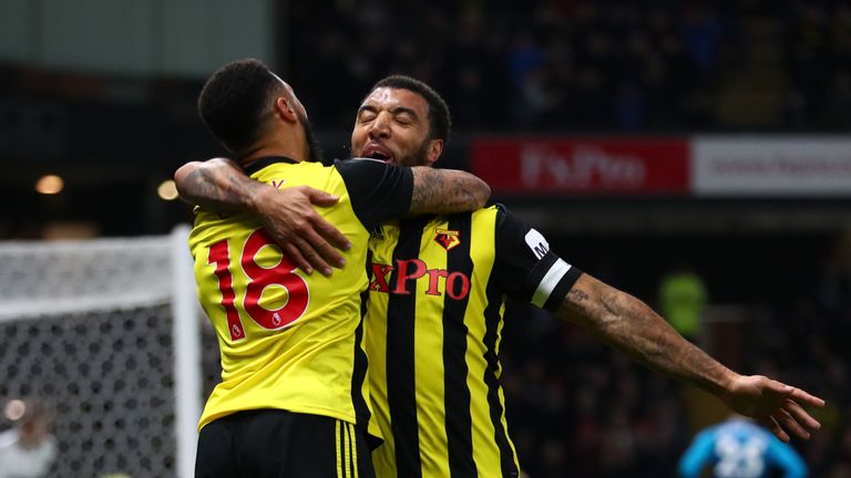 Troy Deeney scored a fine third after good work involving Andre Gray