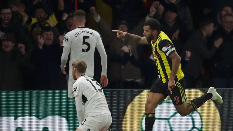 Troy Deeney strikes to make it 3-1 to Watford to sink Fulham