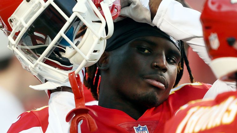 The Chiefs have suspended Tyreek Hill from all team activities 