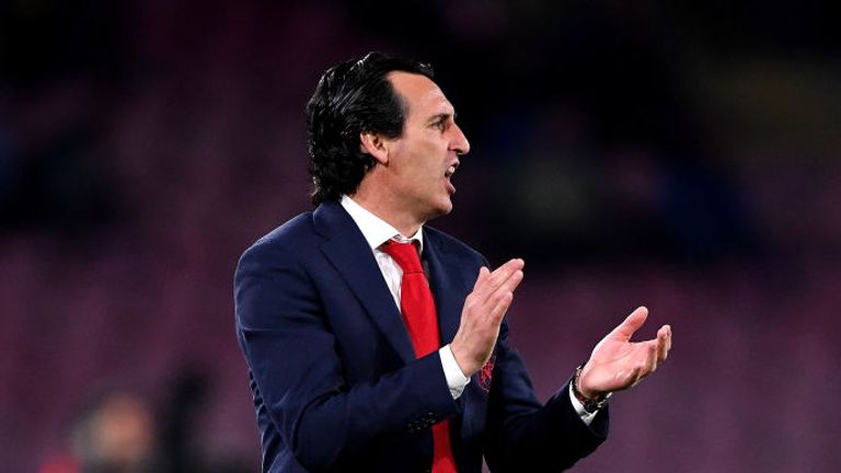 Unai Emery is planning to make changes for the game against Crystal Palace on Sunday