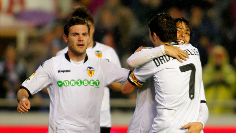 Juan Mata, David Villa and David Silva all played under Unai Emery at Valencia