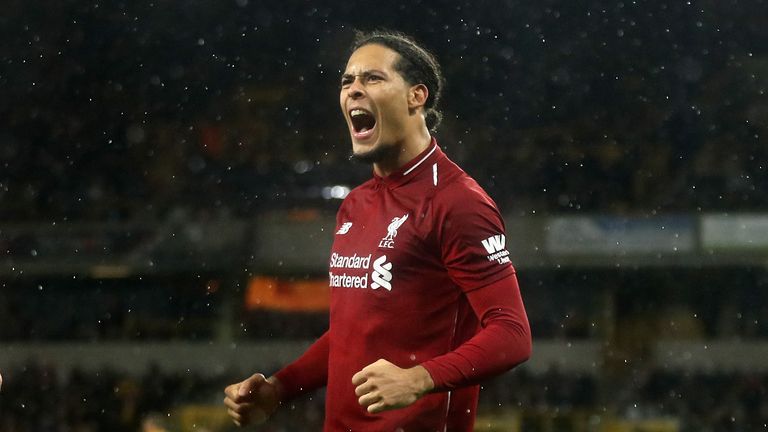 Virgil Van Dijk is a frontrunner for PFA player of the year